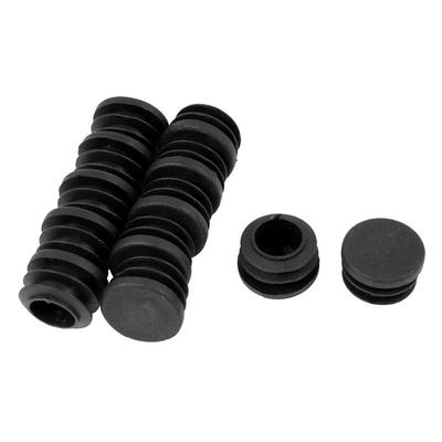 uxcell/® 25mm x 40mm Plastic Blanking End Caps Tubing Tube Inserts 12 Pcs