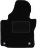 Driver's Mat Black For: Volkswagen Caddy 2K 2FL Minivan (2013-)