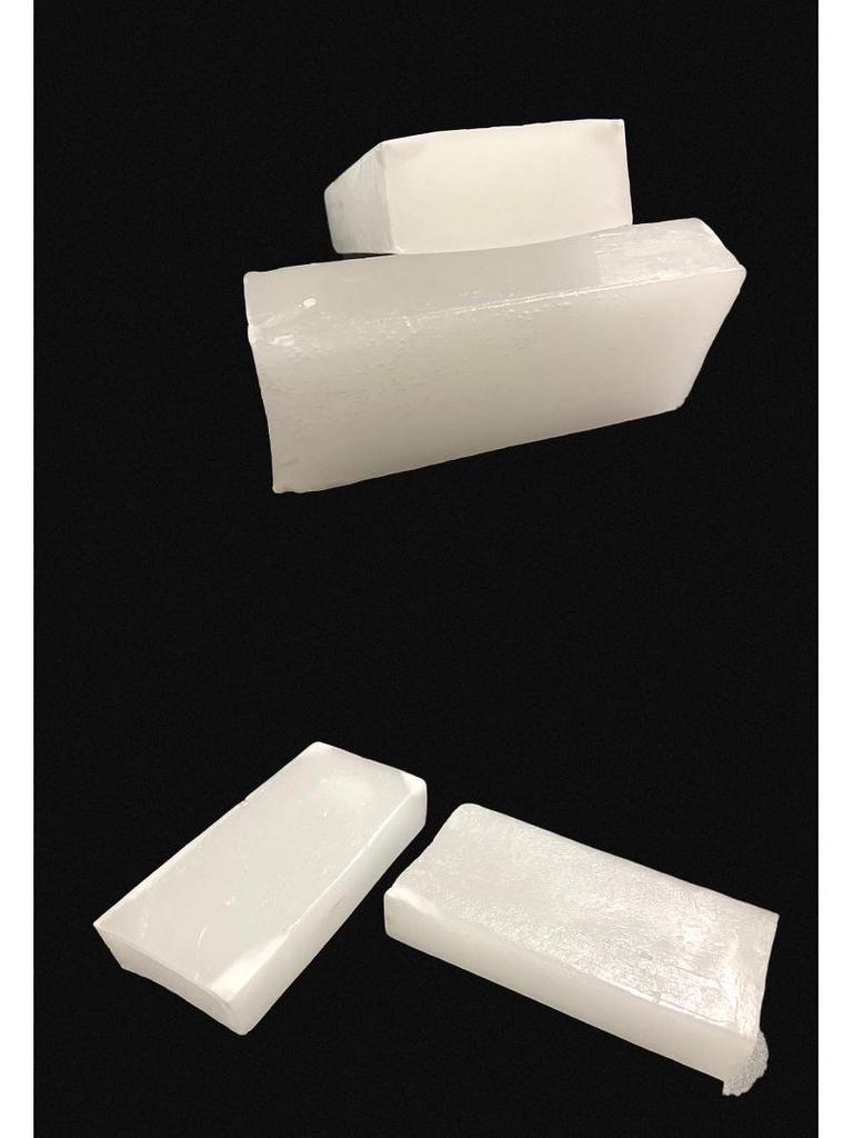 White Crystalline Paraffin Wax Block for Stone and Floor Polishing