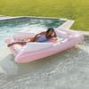 Inflatable Water Floating Raft for Adults Pool Float Bed with Thickened Handles Portable Inflatable Mat