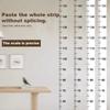 Waterproof Height Measurement Wall Sticker 2-Meter Height Height Ruler Scale Growth Chart  Home Use