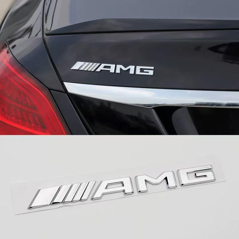 1Pcs 3D Metal Stickers Car Body Trunk Decal For Mercedes Benz AMG W203 W205 W206 W211 W220 W212 W201 W210 W108 W168 W176 W124 KA6