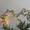 LED Branch Rattan String Lights: Decorative Lighting for Living Room, Bedroom, Holidays, Weddings