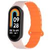 Magnetic Loop Silicone Strap For Xiao Mi Band 9 8 Sports Bracelet Double Color Wristband for Xiao Mi Band 10 Correa Accessorie