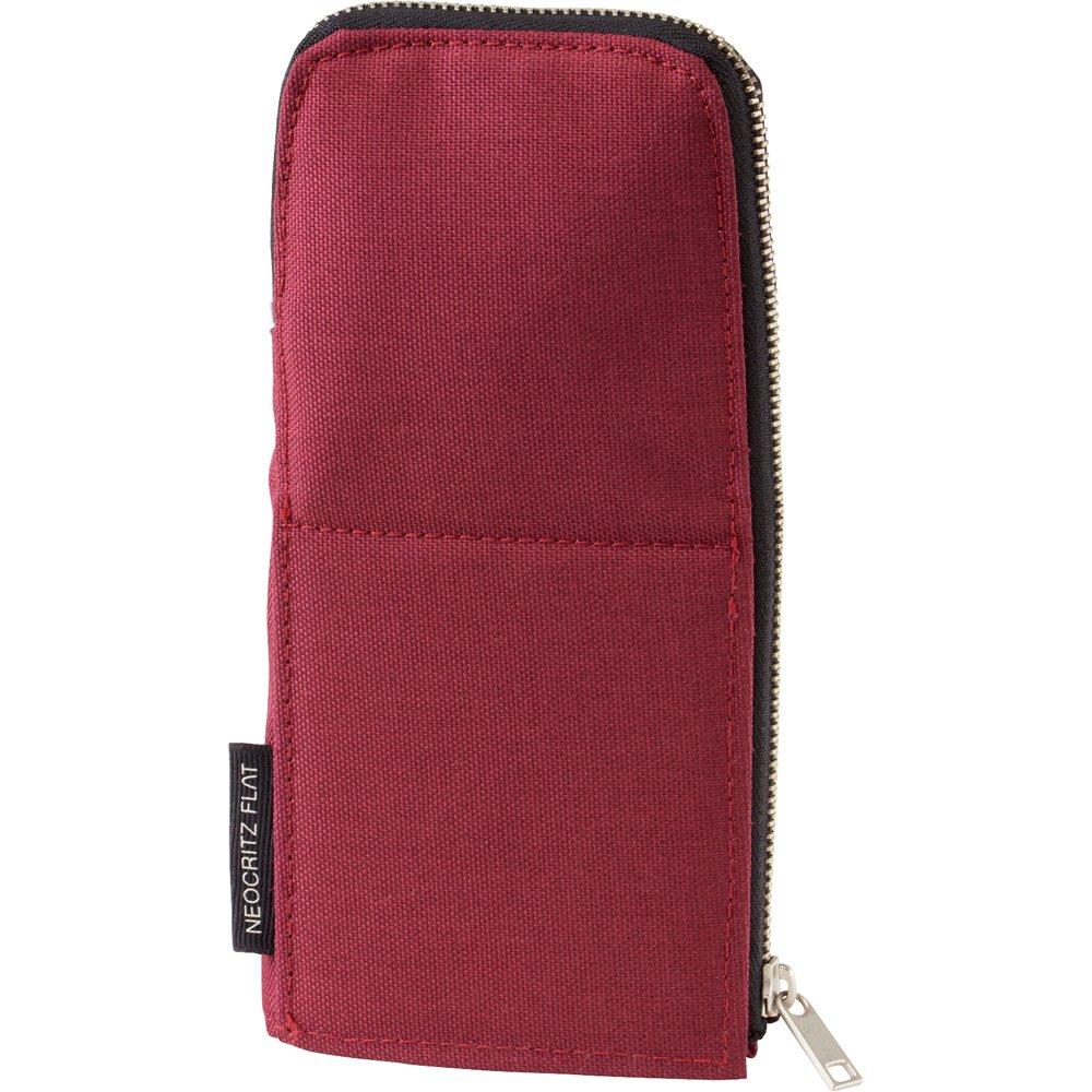 

Kokuyo Pen Pencil Pen Neo Crits Flat Case, Case, Holder, Biz, Red, F-VBF165-3