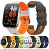 22mm Silicone Strap For Amazfit BALANCE/BALANCE 2 Band For Amazfit Bip 6 5/GTR 4 2 2e 3 Pro 47mm/Stratos 3 Bracelet Watchbands