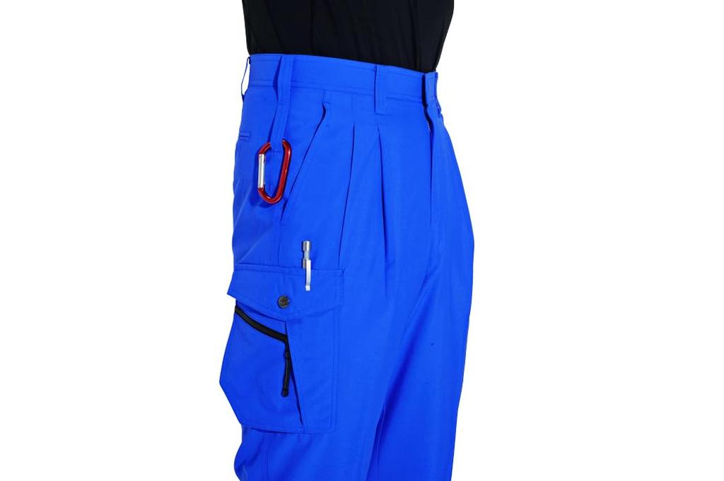 Burtle Two Tuck Cargo Pants Royal Blue 76 7066-42-76