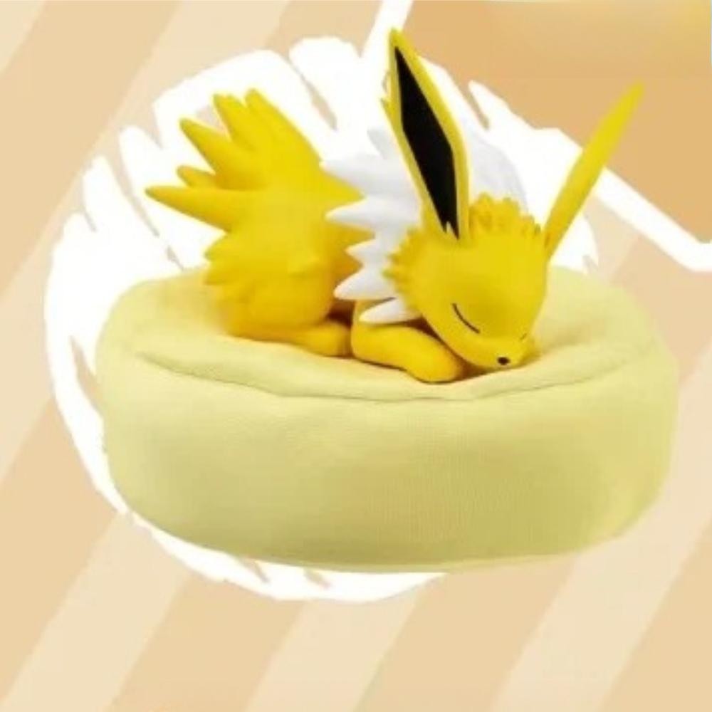 Po Ke Mon Eevee Sleeping Position Series Blind Box Sylveon Umbreon Flareon Jolteon Anime Desktop Decoration Model Toy