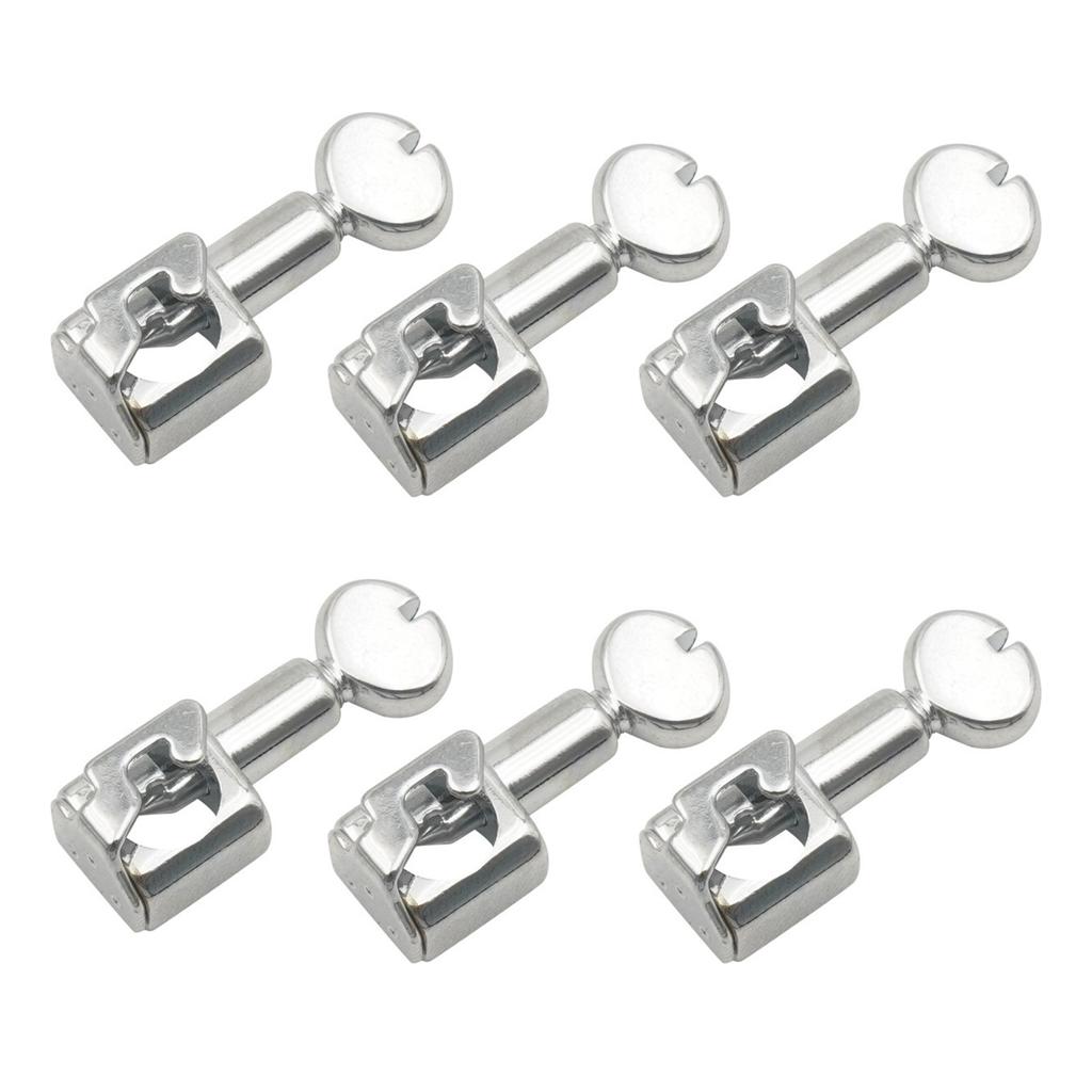 6Pieces Metal Needle Clamp with Screw Sewing Machine Needle Clip Sewing Machine Accessories for Smooth Sewing Experience