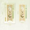 Traditional Chinese Screen Bookmark Intricate Hollow Out Design Bookmark Silk Tassel Bookmark Pastel For Gift Desks Readers