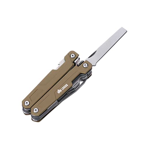 LOGOS PRO Multi-Tool 16 (84330312), Brown, Storage Size: Approx. 4.2cm Wide X 10.2cm Deep X 2.4cm Thick