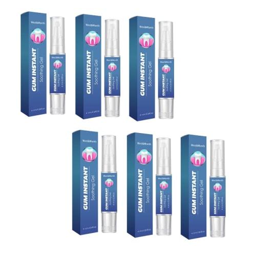 Gum Care Gel, Glossy Whitening Toothpaste Gel, Periodontal Pro Care, Interdental Gel, Gum Therapy Gel for Recessed Gums, Repairs and Protects Gum Tiss