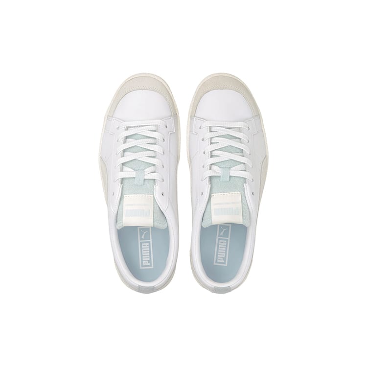 Puma Ralph Sampson 70 Lo For Casual Shoes White/Blue/Yellow Women's 375033-02