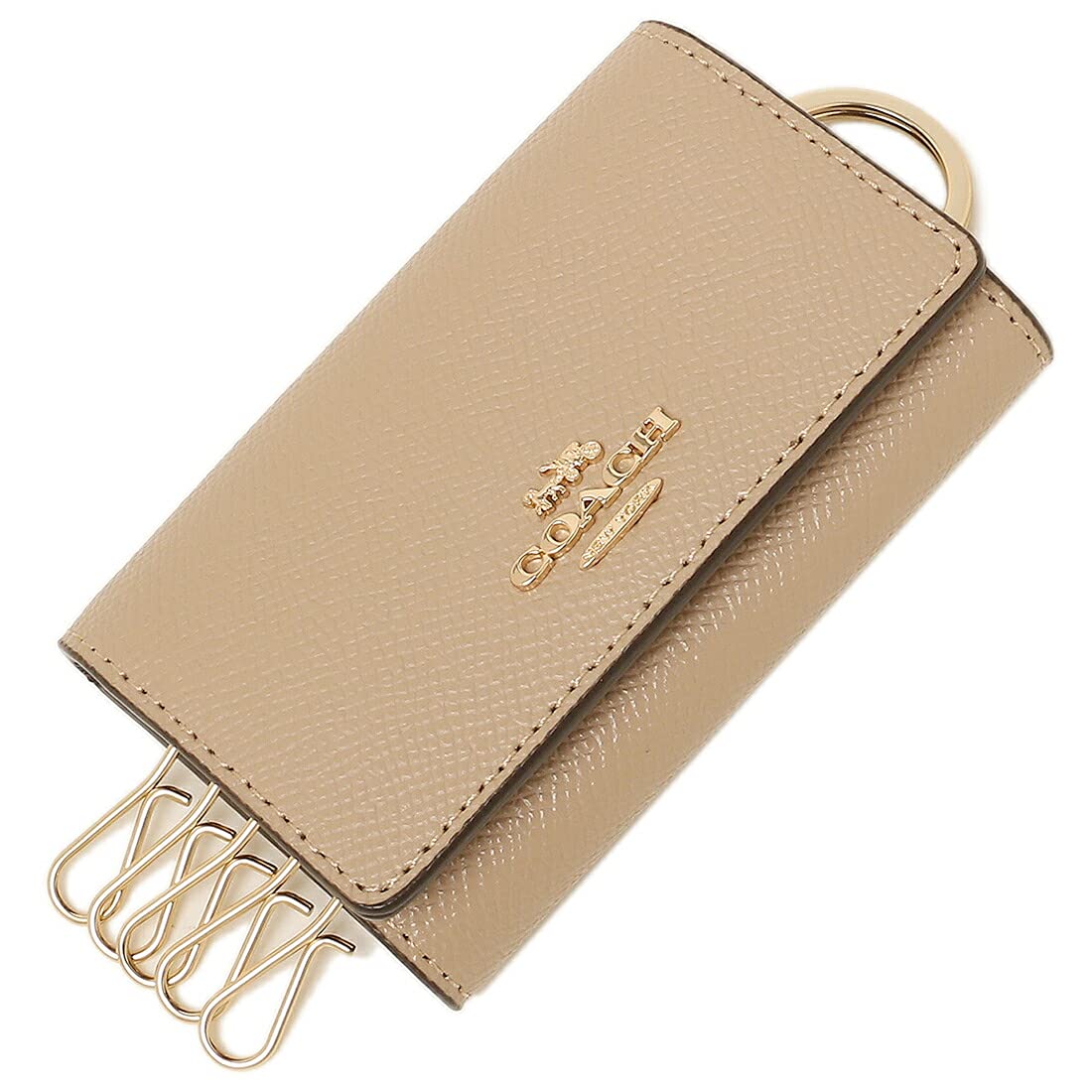 

Чехол для ключей Outlet бежевый 76741 IMTAU [Coach] женский [Товар] бежевый