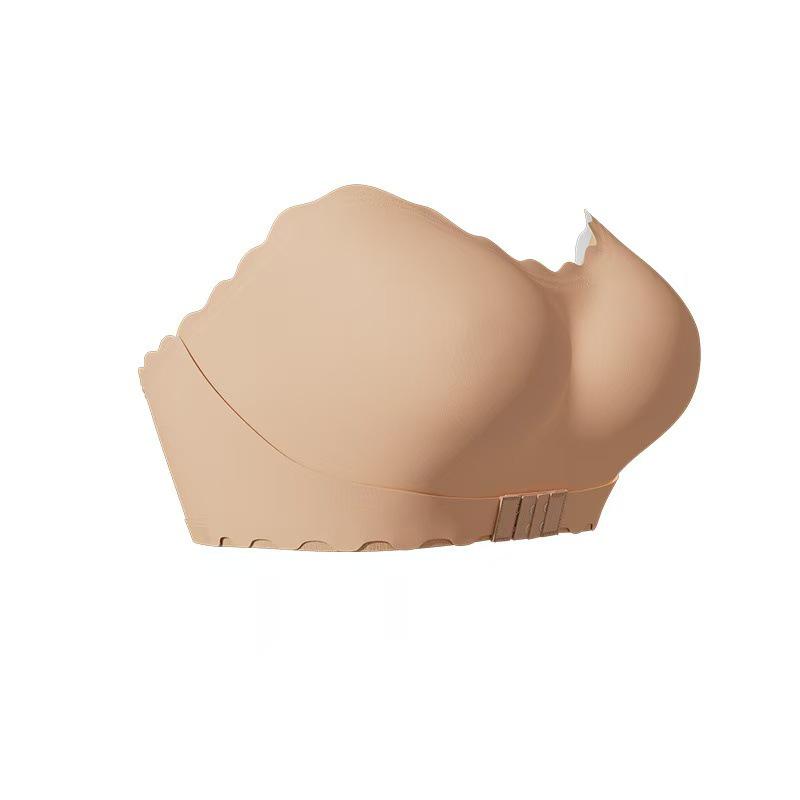 European and American Non-slip Front Buckle Strapless Invisible Bra with Beautiful Back Design