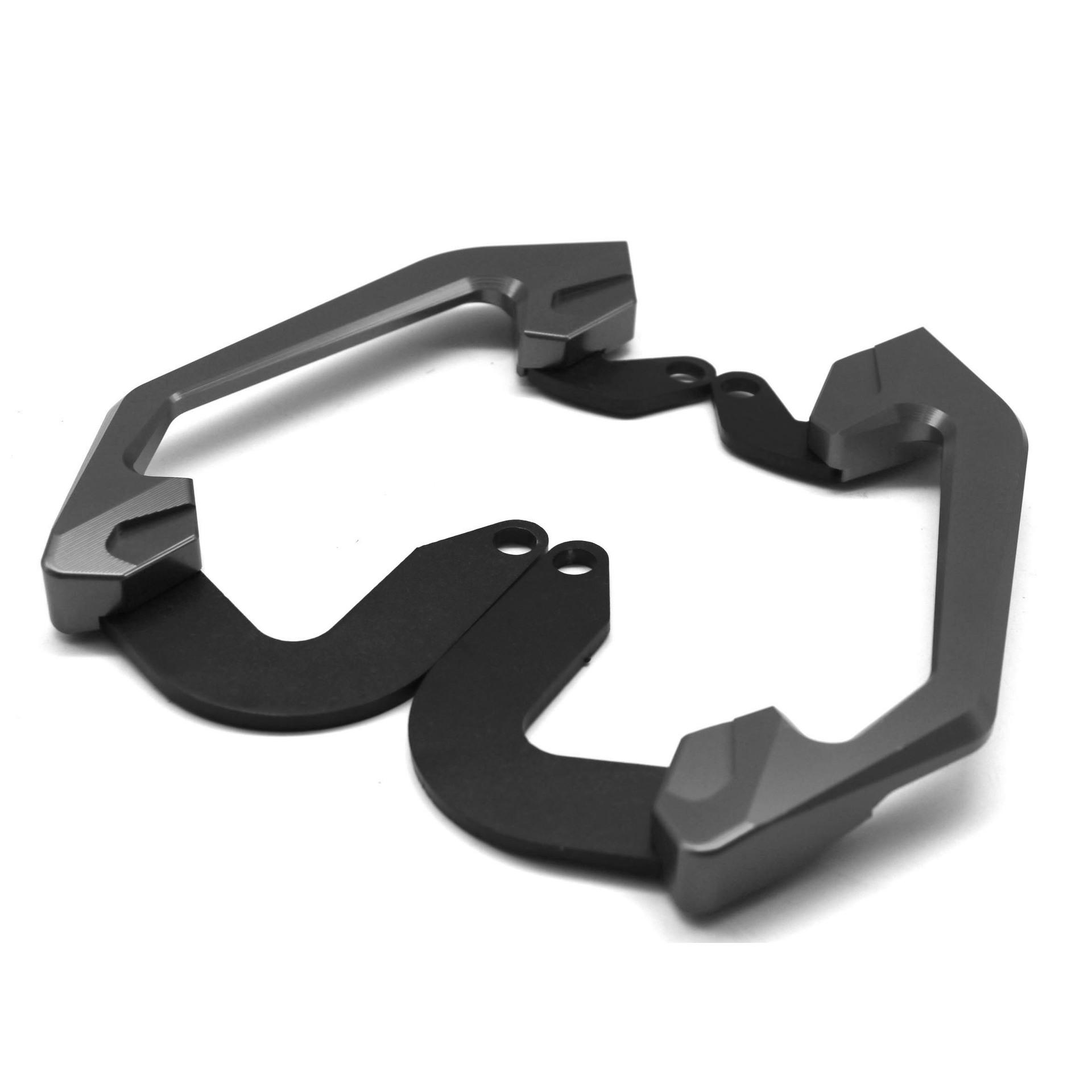 CB CBR 650R Motorcycle Passenger Pillion Rear Seat Handle Grab Bar Hand Rail FOR HONDA CB650R CBR650R 2019 2020 2021 серый