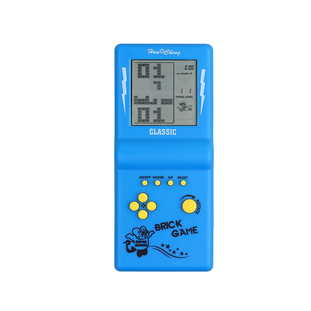 Console per Giochi Tetris a Schermo Grande Console di Giochi Portatile Classica Nostalgica Retrò Giocattoli Elettronici Lettore di Giochi Portatile Retrò Nuovo