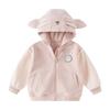 DAVE & BELLA Kids Knitted Hooded Cardigan