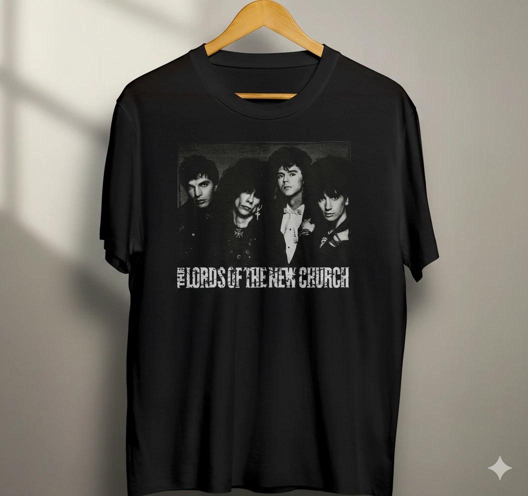 Unisex Adult Casual Music The Lords of the Church Band Photo Graphi... XXXXL
