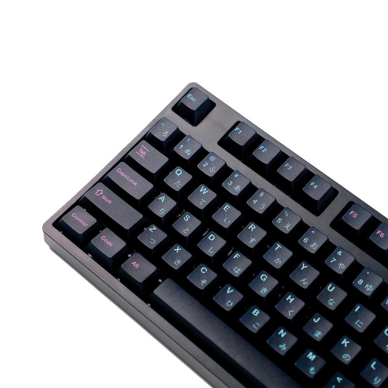 Für Kreative PBT-Farbsublimations-japanische Tastenkappen 127 Stück Datei für Taste für GK61 64 84 Tkl87 98 104 MX hes N