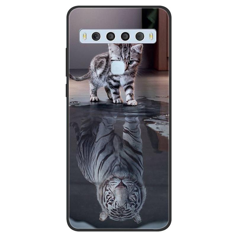 

Для чохла TCL 10L 10 Pro М яка силіконова задня кришка Для TCL 10L 10 Lite 5G UW 10Lite 10Pro 10 L Plus Чохол Coques Милий квітковий малюнок TCL 10 Lite
