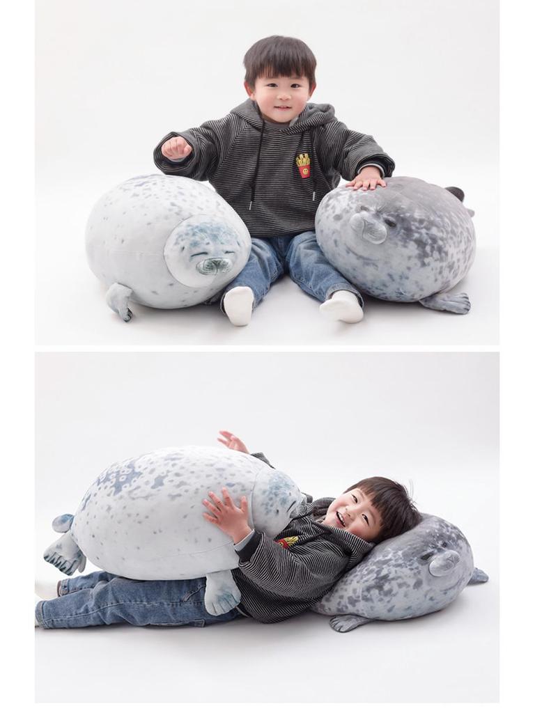 Osaka Ocean Aquarium Cute Soft Seal Plush Hug Pillow