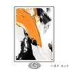 Abstract Art Colors Black Yellow Blue White Orange Home Decor Canvas Painting Wall Art Poster Prints Pictures Living Room Murals