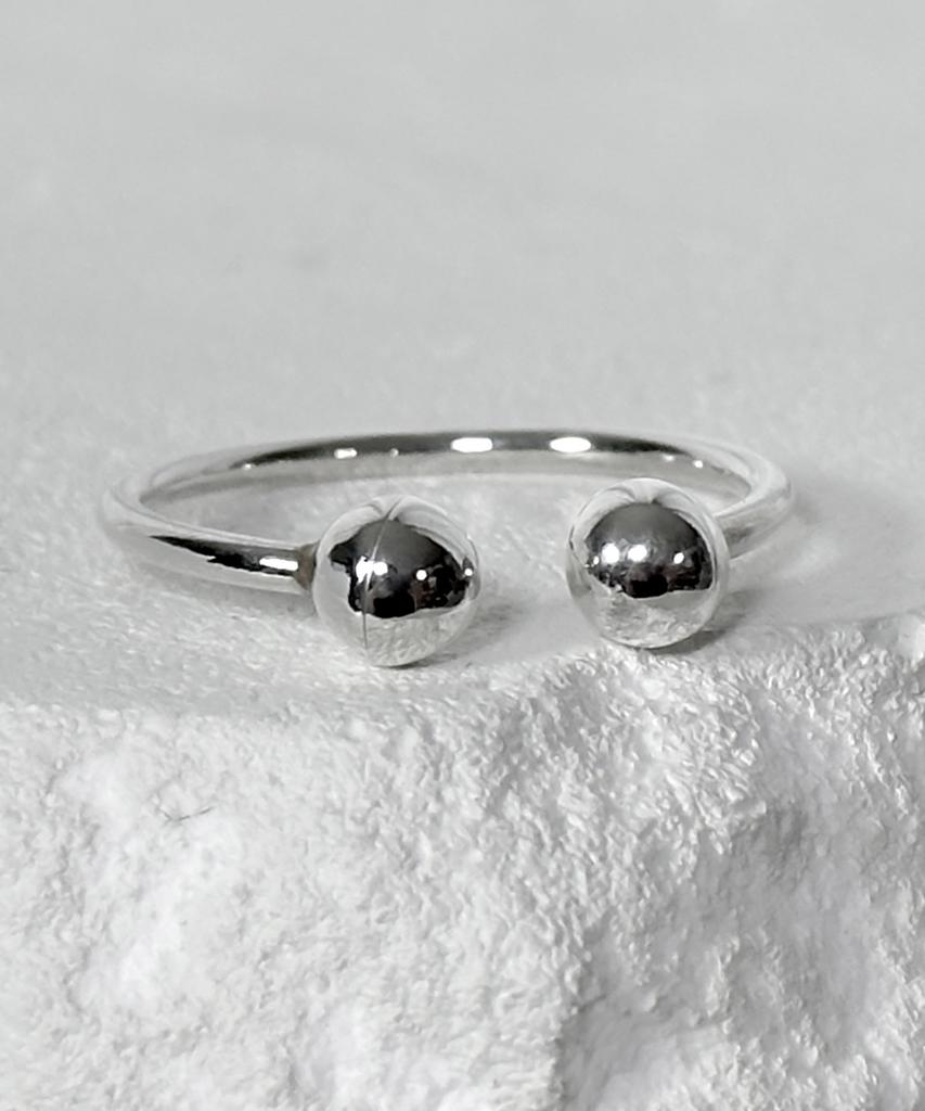 Blessed Bullet [Sv925] Ball Piercing Non-Logo Ring_5Mm