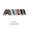 Kaslead New Arrival Women's Clothing Fashion Style Fashion All-Match Minimalist Multi-Color Stand-up Collar Jacket
