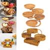 Fruit Basket in Wicker Look, Snack Basket, Multifunctional, Stylish And Practical, Holder for