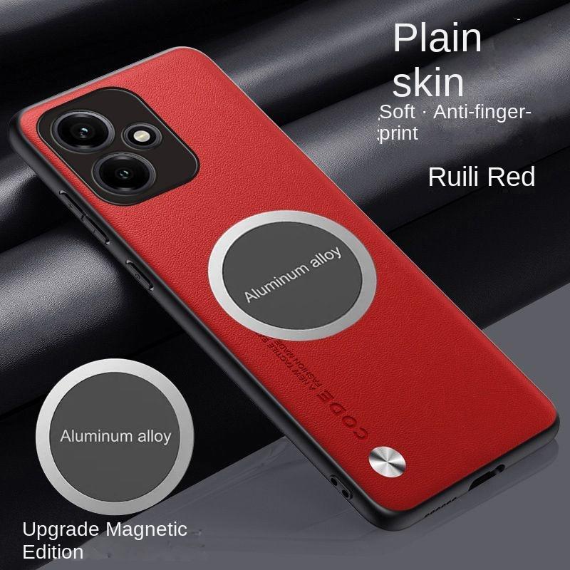 For Huawei Honor 400 Pro Case Soft Vegan Leather Magnetic Protective Back Cover Case For Honor 400 Lite Honor400 Pro Phone Shell