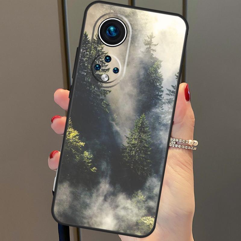 Beautiful Nature Forest Tree For Huawei P30 Pro P20 P40 Nova 5T 9 P Smart Z 2021 Case Coque For Honor 8X 9X 10i 50 Lite