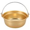 Anodized Aluminum Tiered Pot with Handle, 33cm