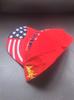 In-Stock Red Baseball Cap: Embroidered Logo & Flat Brim, Summer Sun Protection, Cross-border Promotion