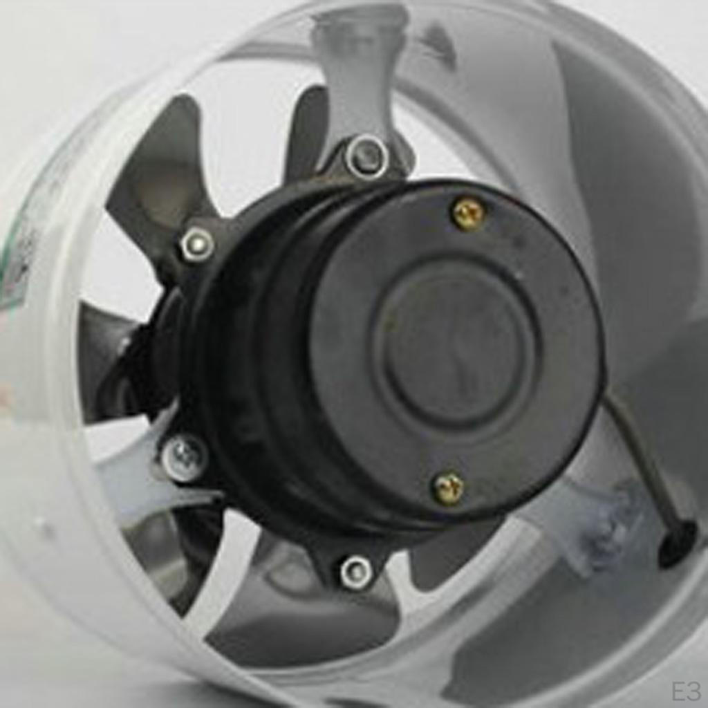 6 Inch 40W Booster Fan Inline Duct Vent Blower for Exhaust and Intake Wall