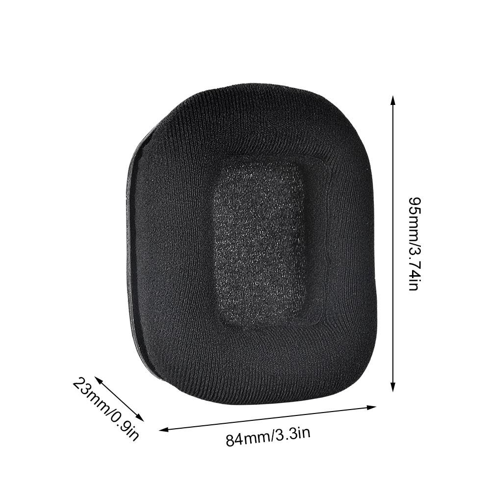 Velvet with Memory Foam Ear Cushion Cover Headphones Ear Pads Replacement Earpads for Logitech Astro A20