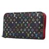 Louis Vuitton Portefeiulle Unsolit Purse M93754 Grenard Black / Pink Monogram Multicolor Women Used