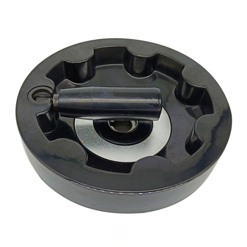 Bakelite Revolving Handle Black Hand Wheel Foldable Hand Wheel  Vertical Milling Machine