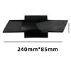 QLNRS1 24x8.5cm Car Front Rear Logo Emblem Cover for Chevrolet Silverado Auto Styling Front Head Trunk Badge Exterior Accessories