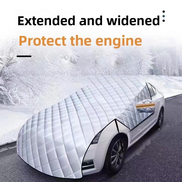 Front Windshield Sunshade Car Anti-exposure Heat Insulation Anti-snow Anti-icing Cover Front Parasol Window Car Clothing Cover