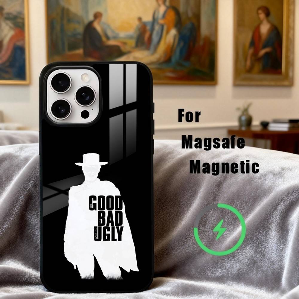 FILM T-The Good the Bad and Ugly Handyhülle Für iPhone17,16,15,14,13,12,11 Plus,Pro Max Magnetisch Für Magsafe Kabelloses Laden