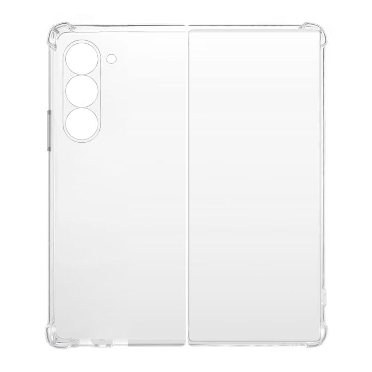 

Kalebol 1.5mm Four-Corner Airbags Shockproof Transparency TPU Phone Case For Samsung Galaxy Z Fold6