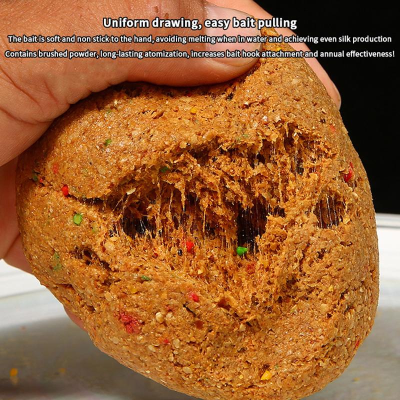 Přírodní Návnada Zpracované Rybí Krmivo Silná Chuť Vnadící Směs Atraktor Aditivum Vůně Krmivo Pro Kapra Karase