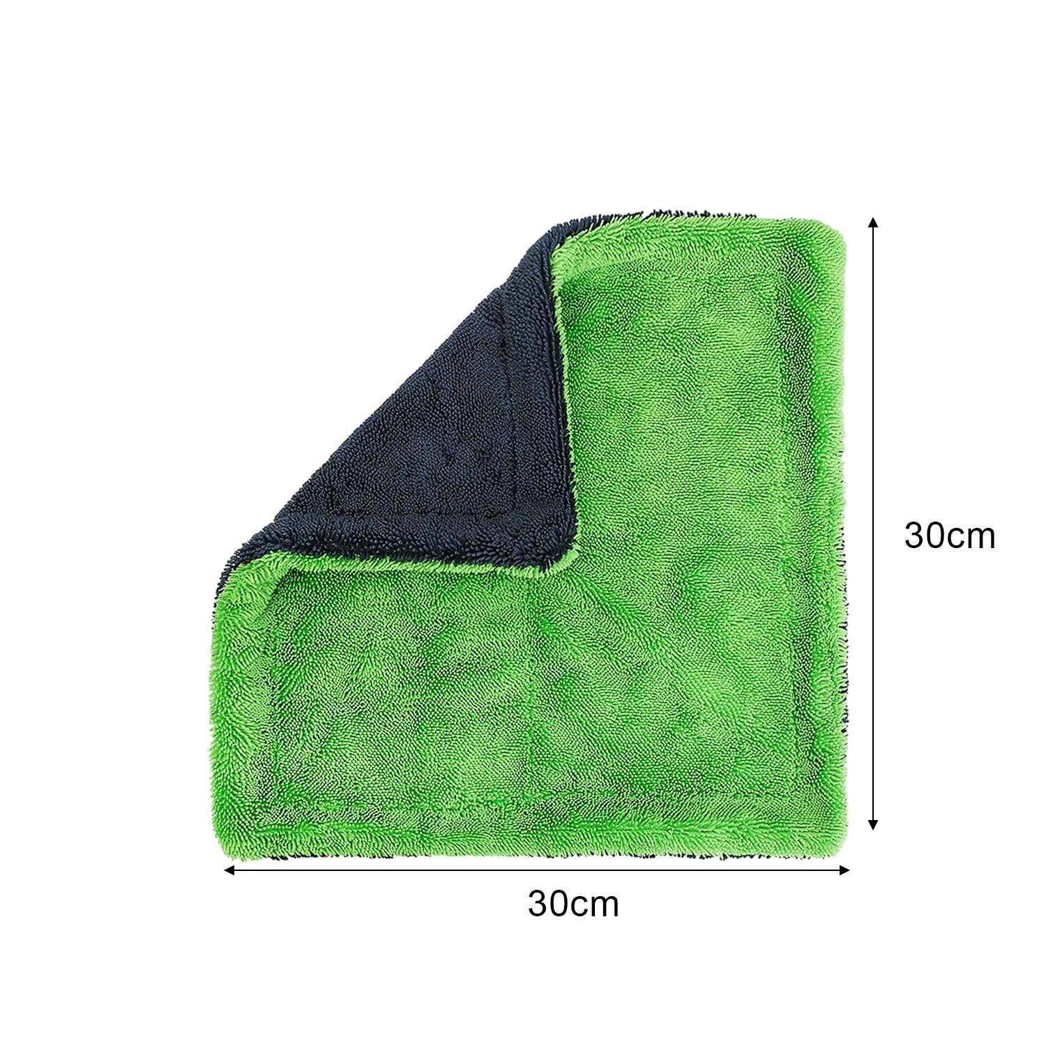 

Car Drying Towel Super Absorbent and Scratch-Free 1200GSM Twist Loop Microfiber Towel Large Double Sided for Auto Detailing Rag
