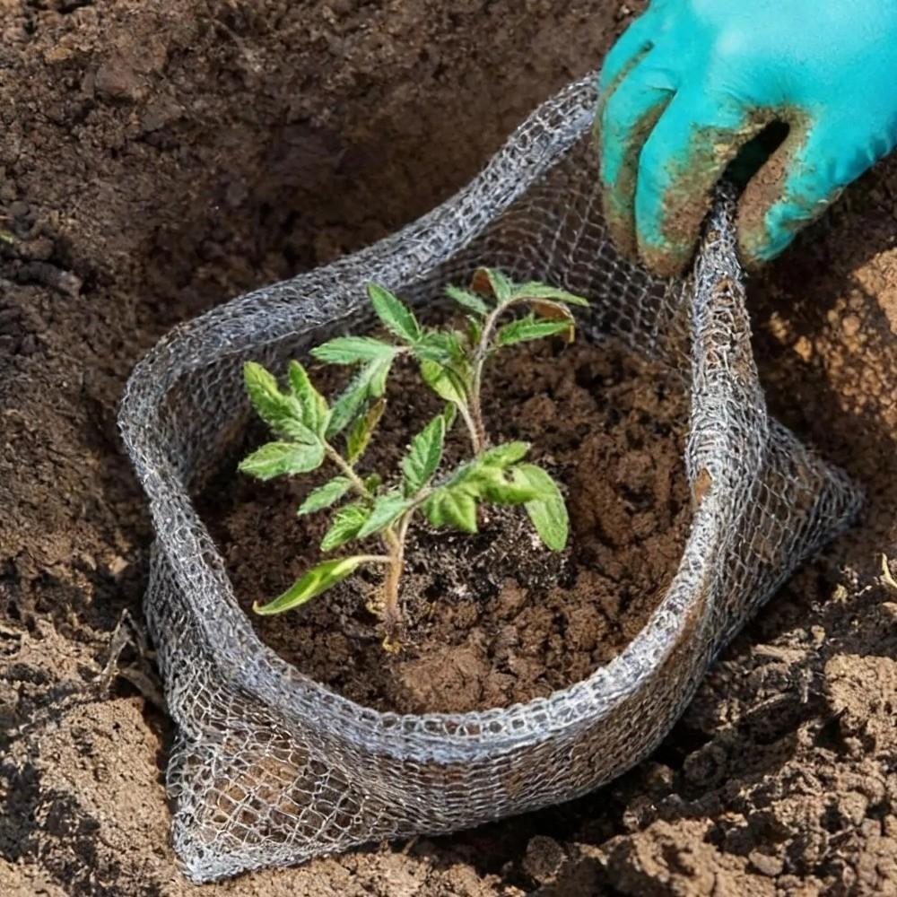 Rat Prevention Plant Root Protection Cover Protective Mesh Bag  Flower Bulbs Protection