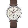Wenger Attitude Chrono Quartz Watch White 01.1543.113 Water Resistant Men's Timepiece