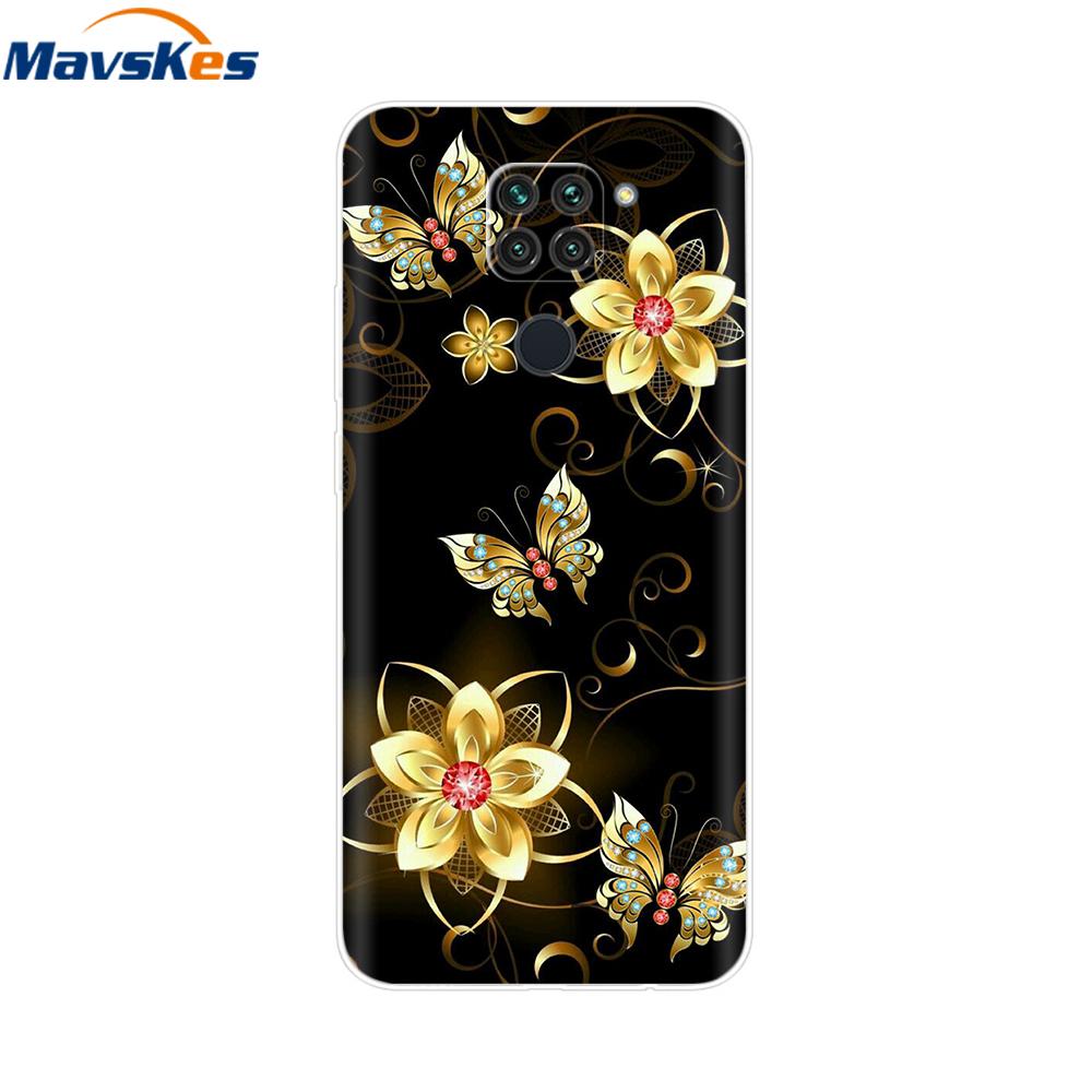 Phone Case For Xiaomi Redmi Note 9 Case 6.53'' Soft Silicone TPU Back Cover for Xiaomi Redmi Note 9 Note9 Case Coque Fundas Para