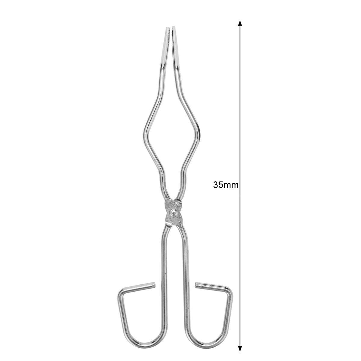 

Професійні щипці для тигля з нержавіючої сталі. Тримач плоскогубців для плавлення графіту 35cm