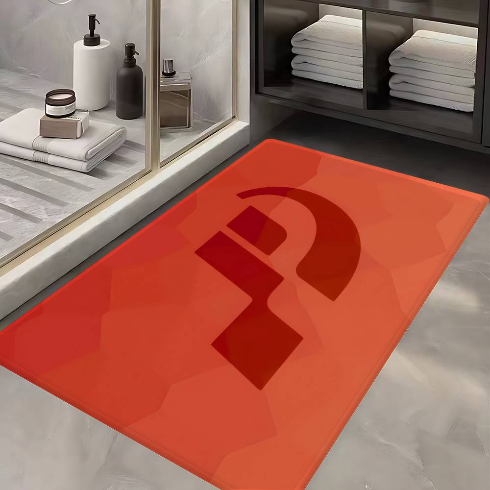 G-Gran-Turismo Badezimmermatte Anti-Rutsch Wasserabsorbierend Langes Streifenkissen Schlafzimmerteppich Willkommens-Fußmatte