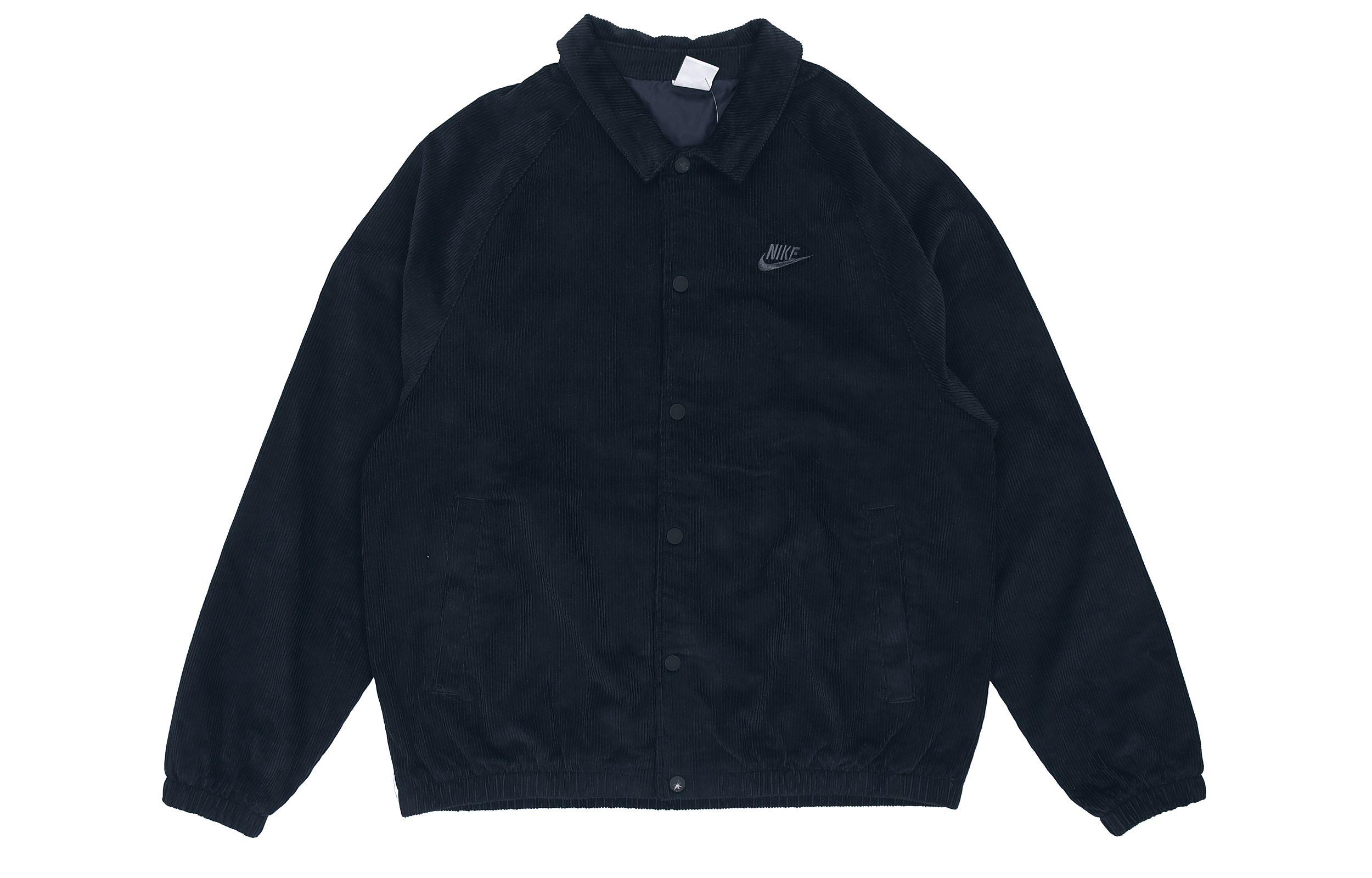 Nike Jackets Men s Black Lapel Moderate Other DO2323-010 XXL